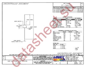 GT-CM470L datasheet  